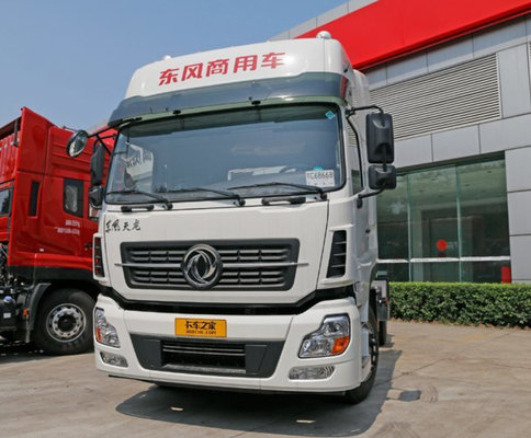 LHD/RHD 4x2 ড্রাইভিং ট্রাক্টর ট্রেলার ট্রাক 7 টন 340 ঘোড়া