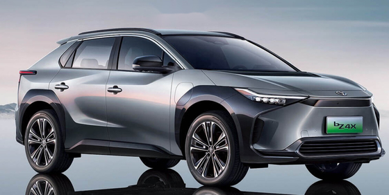 Toyota Bz4x ইলেকট্রিক কার Suv EV 2023 চায়না Toyota BZ4X 400KM ড্রাইভিং রেঞ্জ মডেল