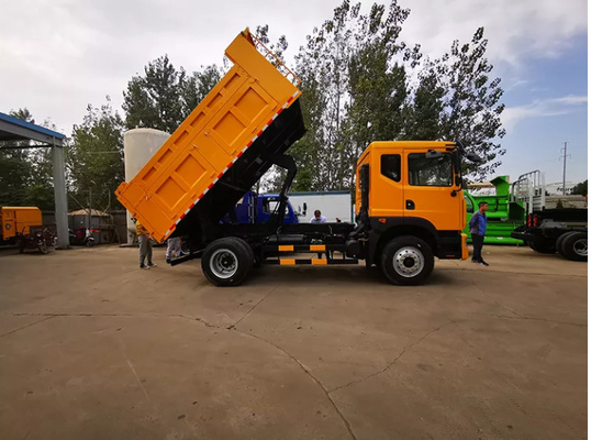 96kw 4x2 একক ক্যাব হেভি ডিউটি ​​ডাম্প ট্রাক ম্যানুয়াল ট্রান্সমিশন