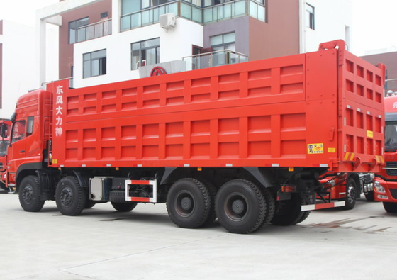 283kw / 385HP হেভি ডিউটি ​​ডাম্প ট্রাক 11m 20 টন টিপার ট্রাক