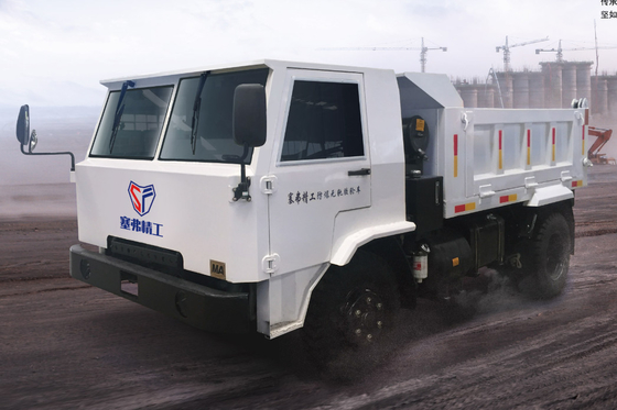 ডিজেল 80kw বিস্ফোরণ প্রমাণ ট্রাক 4x2 ডাবল রিয়ার এক্সেল ড্রাইভ