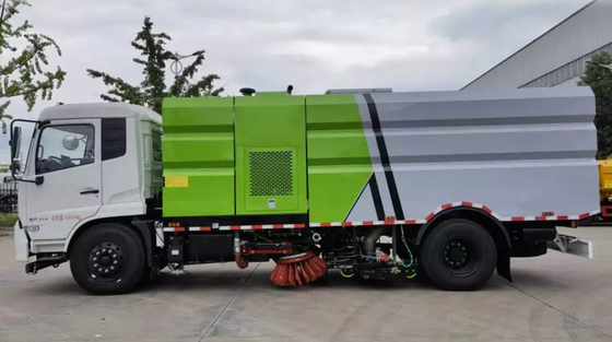 169kw 230hp 12CBM রোড সুইপার ট্রাক ডিজেল টাইপ মাইন প্লেসের জন্য