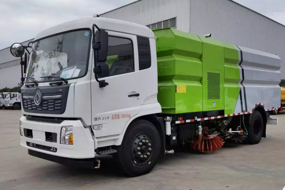 169kw 230hp 12CBM রোড সুইপার ট্রাক ডিজেল টাইপ মাইন প্লেসের জন্য
