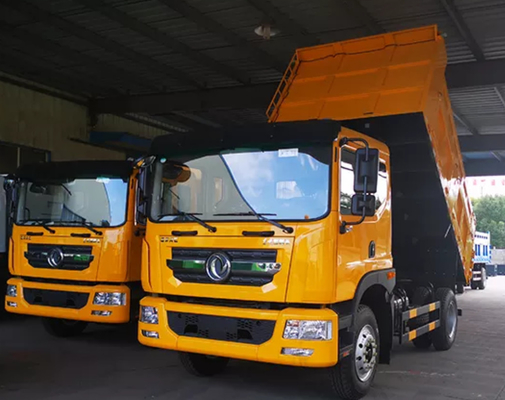 96kw 4x2 একক ক্যাব হেভি ডিউটি ​​ডাম্প ট্রাক ম্যানুয়াল ট্রান্সমিশন