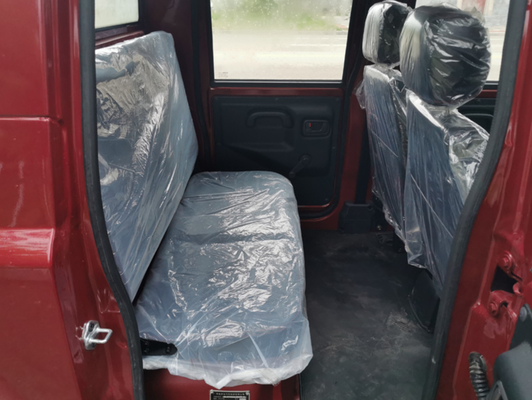 4 আসন 2 সারি কেবিন সহ 120KM ড্রাইভিং রেঞ্জ ইলেকট্রিক লাইট ট্রাক