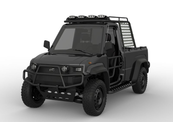 কঠিন রোড ডেলিভারির জন্য 4WD অফ রোড লাইট ডিউটি ​​ইলেকট্রিক ট্রাক 76.8V/10.5KW মোটর