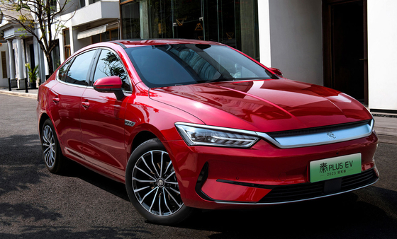 BYD কিন প্লাস পিওর ইলেকট্রিক কার নতুন ইভি যান Y2022 420KM চ্যাম্পিয়ন সংস্করণ