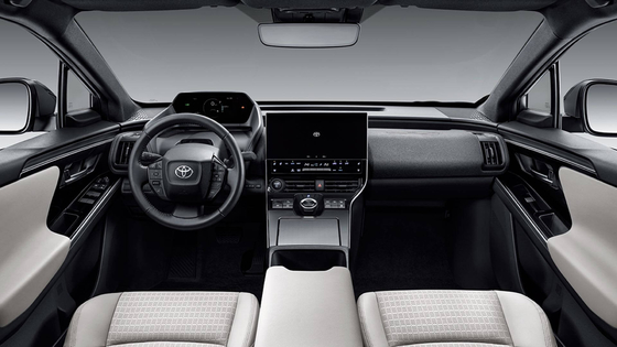 Toyota Bz4x ইলেকট্রিক কার Suv EV 2023 চায়না Toyota BZ4X 400KM ড্রাইভিং রেঞ্জ মডেল